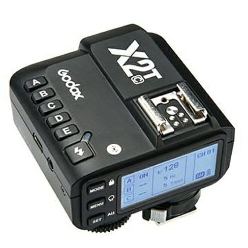 Godox X2T Universal TTL 2.4GHz Flash Trigger – Canon / Nikon / Sony, 32 Channels, HSS up to 1/8000s