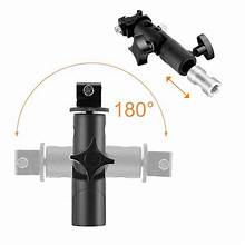 NiceFoto FLH-H “Holder H” Speedlight Umbrella Flash Holder – Vertical / Horizontal Mount Bracket