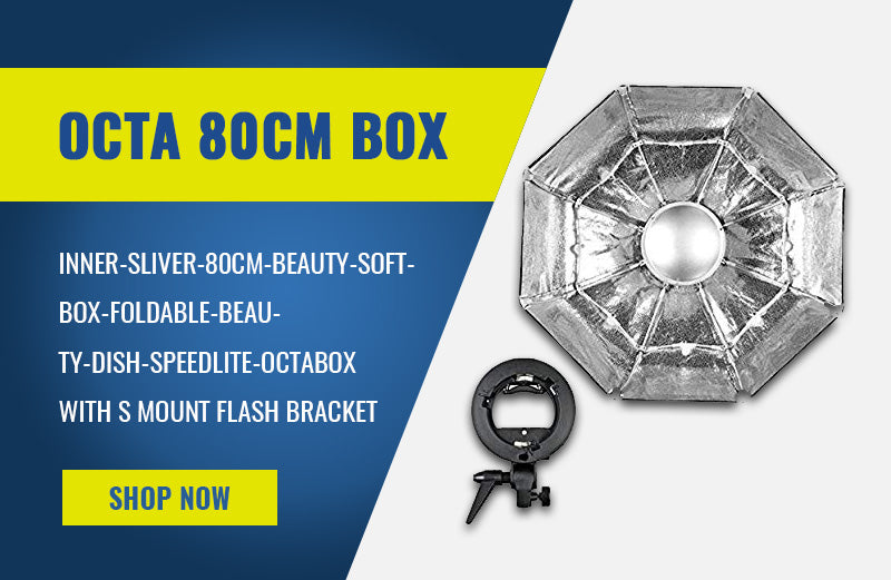 Elinchrome 80 cm Octa Softbox with Beauty Dish, 2 Diffusers & Bowens Mount – Portable Studio Light Modifier with Carry Bag