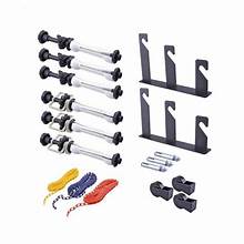 3-Roller Manual Chain Background Support Kit – Wall-Mount Chain Retractable Backdrop System