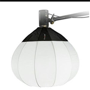 NiceFoto Lantern Globe Softbox (Ball) – Bowens Mount, Deep-Mouth Parabolic Design, 360° Soft Light Diffuser