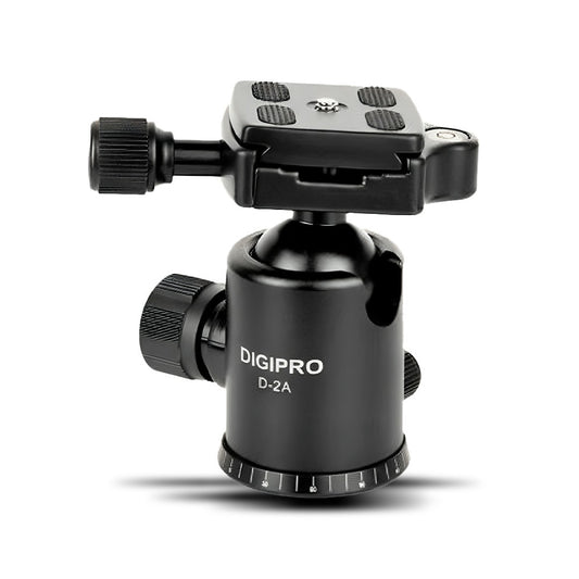 DigiPro Ball Head D2 | Professional Tripod Ball Head with 360° Rotation