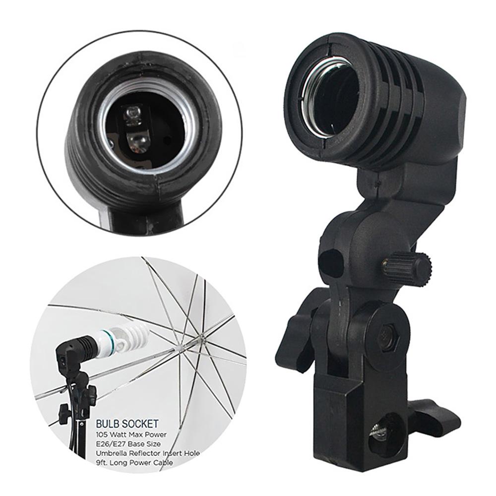 DIGIPRO E27 Photography Bulb Holder with Umbrella & Light Stand Mount | Studio Lighting Socket Pakistan