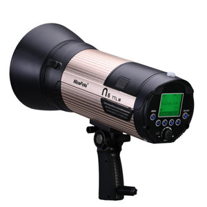 NiceFoto N6 TTL.M 600Ws Portable Outdoor Flash with TX Transmitter, Hard Aluminum Case & 1 Year Warranty – TTL/HSS 1/8000s, GN-89, 6600mAh Battery