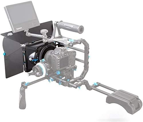 Fotga DP3000 Matte Box 🎬 | Swing-Away 4x4 Filter Matte Box for 15mm Rail Rig | French Flag & Side Wings | DSLR Cinema Rig Pakistan