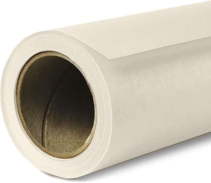 Savage Seamless Paper Photography Backdrop - Color #32 light Gray, Size 9 Feet Wide x 36 Feet Long, Backdrop for YouTube Videos, Streaming, Interviews and Portraits - Made in USA