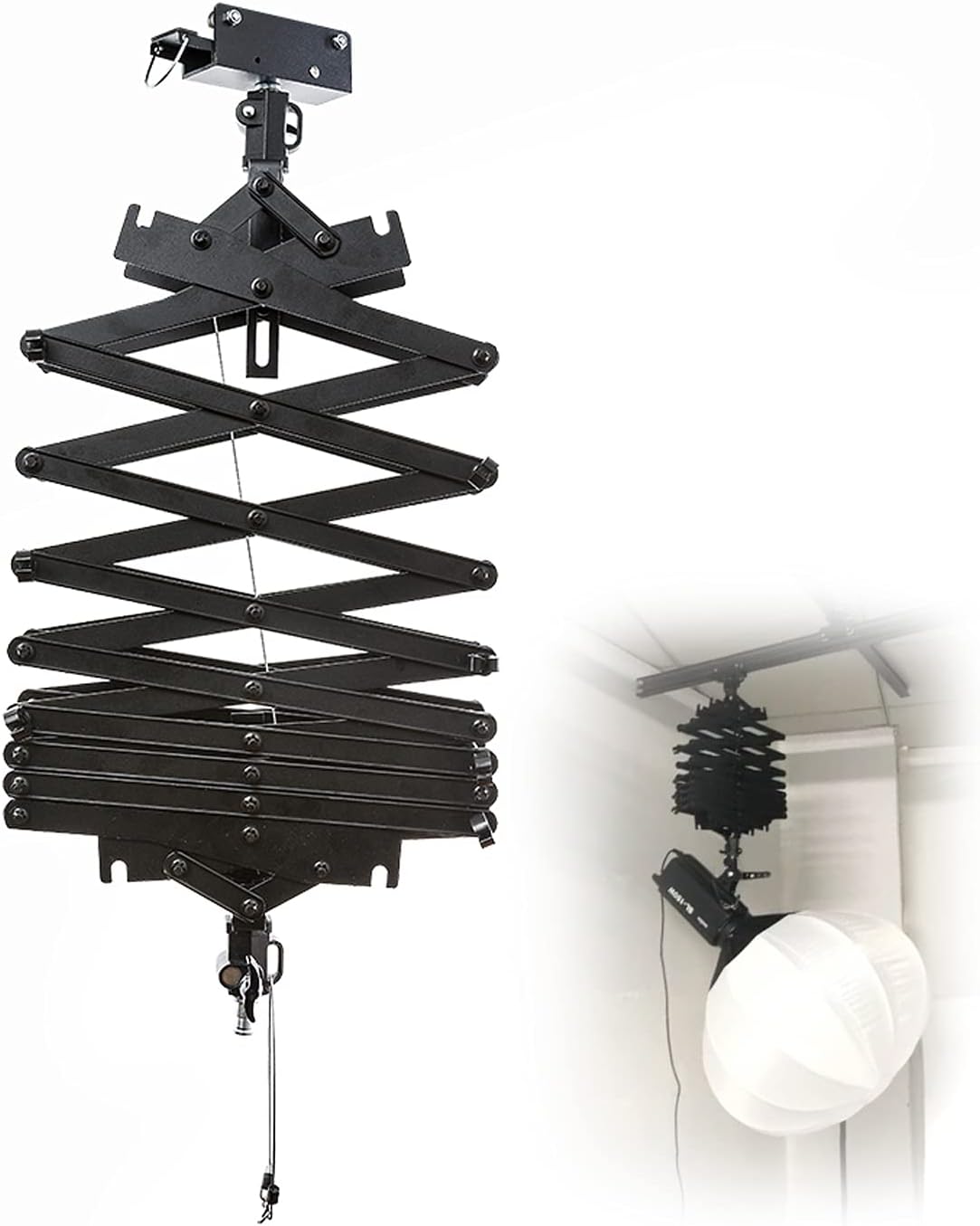 DIGIPRO Studio Photography Pantograph – Adjustable Ceiling Drop Arm for Lights & Flashes | Studio Equipment Pakistan