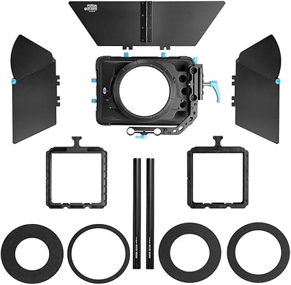 Fotga DP3000 Matte Box 🎬 | Swing-Away 4x4 Filter Matte Box for 15mm Rail Rig | French Flag & Side Wings | DSLR Cinema Rig Pakistan