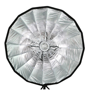 NiceFoto 70cm Deep Umbrella Frame Softbox with Bowens Mount – Includes 2 Diffusers, Honeycomb Grid & Kitbag