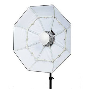 Elinchrom 100 cm Flat Octa Softbox with Beauty Dish & Double Diffuser Cloths – White Interior Light Modifier