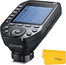 Godox XPro(II) TTL Wireless Flash Trigger , 2.4G Wireless Flash Transmitter HSS 1/8000S,Bluetooth Connection, TCM Transform Function, New Hotshoe Locking, Large LCD Display