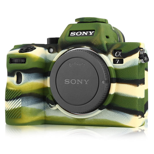 Silicone Camera Pouch Case for Sony A7III – Shockproof, Scratch-Resistant Protective Cover
