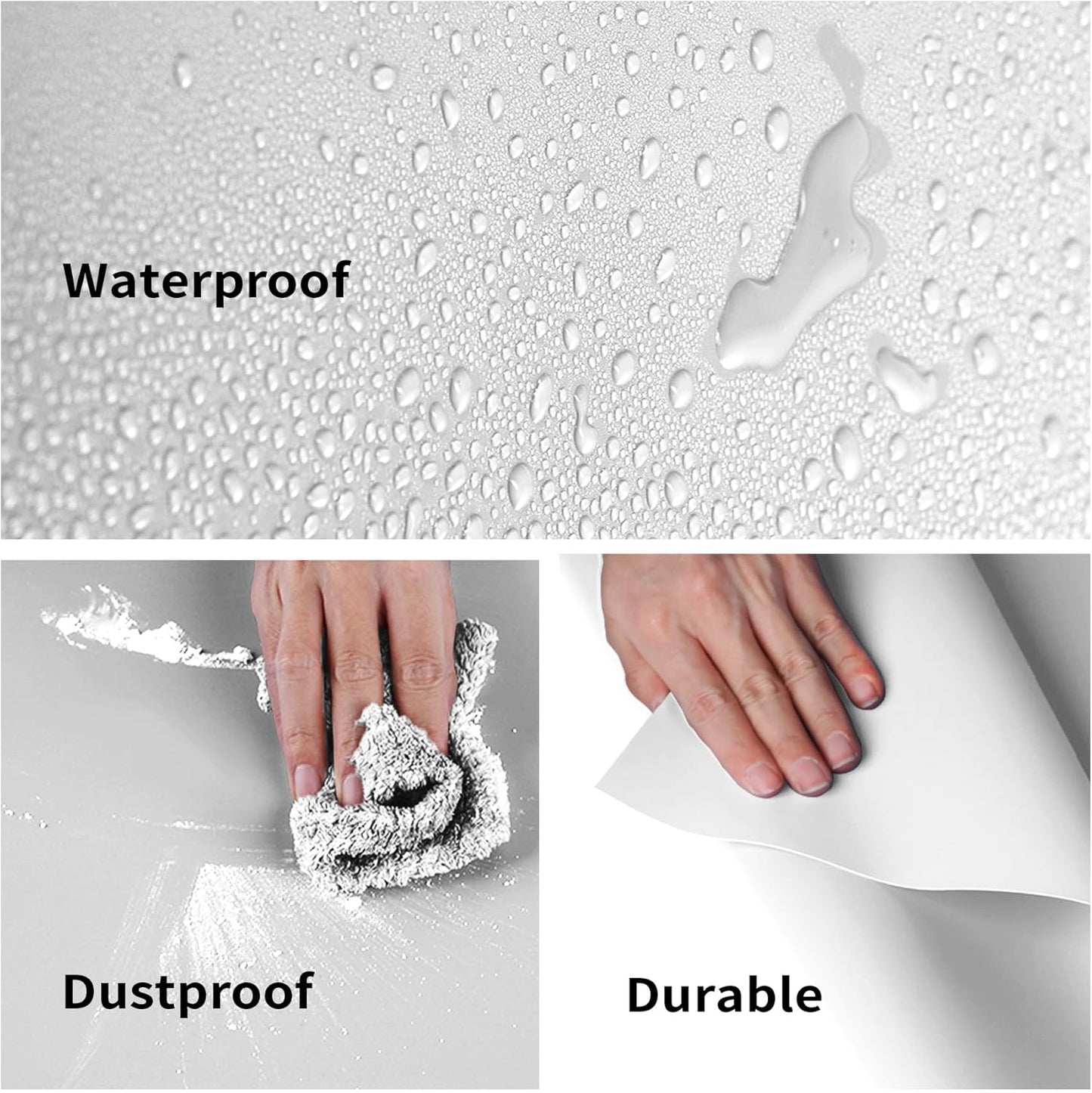 DIGIPRO PVC Photography Backdrop Kit 80×160cm – 7 Colors Complete Set (Waterproof Studio Backgrounds)