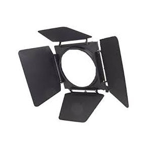 NiceFoto SN-33 Universal Barn Door with Honeycomb & 5 Color Gels – Mini Bowens Mount Light Shaper
