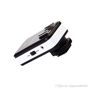 NiceFoto 2.4G Universal Wireless Flash Trigger – Works with Any Strobe, Any Flash, Any Camera (TX+RX, 100m Range, 1/320s Sync)