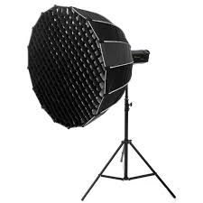 NiceFoto 150cm Deep Umbrella Softbox with Bowens Mount – Includes 2 Diffusers, Honeycomb Grid & Kitbag