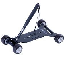 SK-DW01 Sevenoak Skater Camera Dolly – Aluminium Skater Dolly with ¼″ & 3⁄8″ Threads & Locking Base Plate