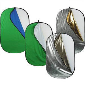 7-in-1 Photography Reflector 110×168cm | Portable Light Diffuser & Reflector