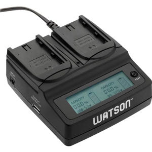 Dual NP-FZ100 Battery Charger Kit for Sony A7III | 2-Slot USB