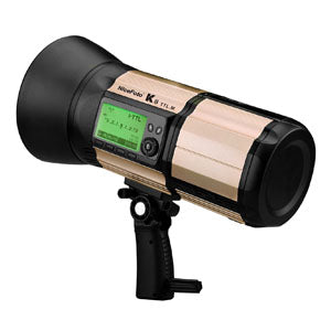 NiceFoto K8 TTL.M 800Ws outdoor flash with GN103, high-speed sync 1/8000s, 1.8s recycle, TTL + manual modes, Bowens mount, 2.4GHz wireless for Canon & Nikon.