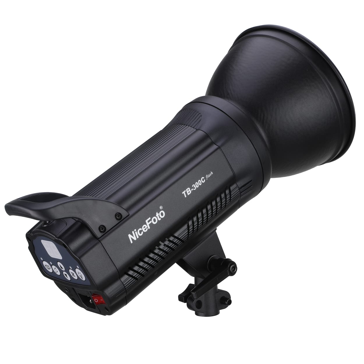 NiceFoto TB-300 2-Light Studio Flash Kit – 300W (2 Lights + Soft Umbrella Or Black Silver + Trigger + Bag), 1-Year Warranty