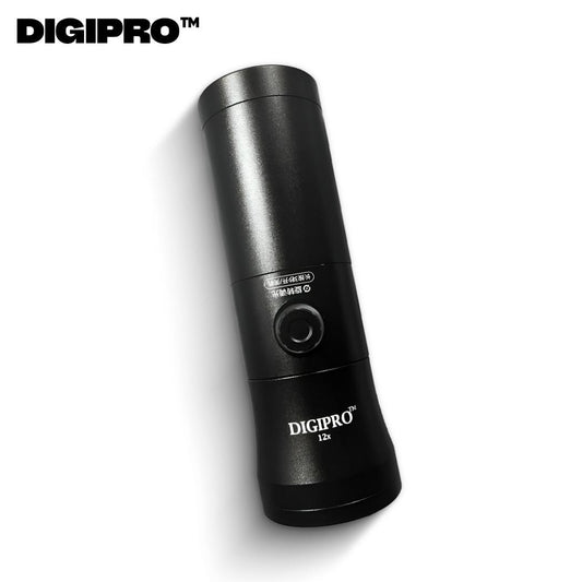 DIGIPRO 12x Optical Snoot Spotlight for Photography – LED Creative Light with 20 Gobo Patterns & 4 Color Lighting