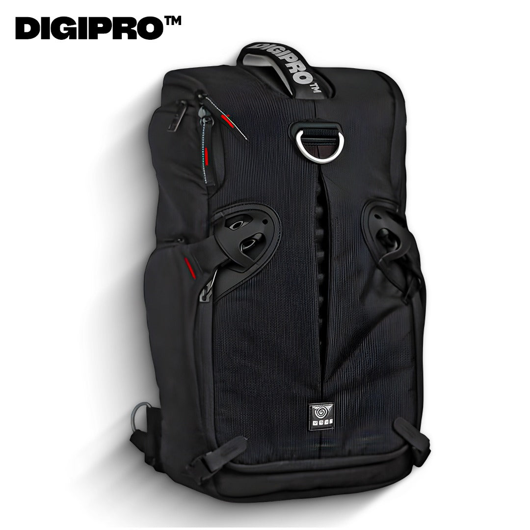 DIGIPRO 3N1-30 Camera Sling Backpack – DSLR Photography Bag (30L, Multi-Carry Design)