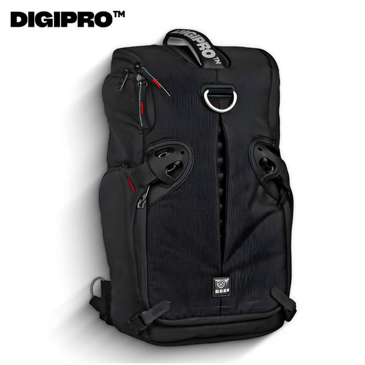 DIGIPRO 3N1-30 Camera Sling Backpack – DSLR Photography Bag (30L, Multi-Carry Design)