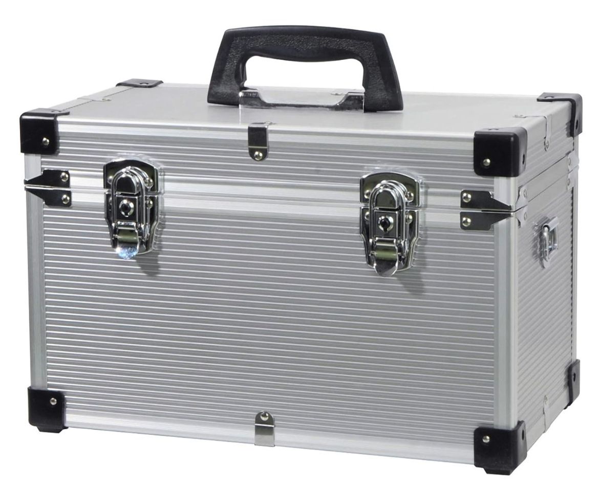 NiceFoto Aluminum Case for Flash Head – Flash Gear Protective Carrying Case