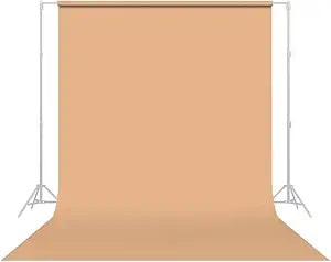 Savage Seamless Paper Photography Backdrop - Color #79 Almond, Size 9 Feet Wide x 36 Feet Long, Backdrop for YouTube Videos, Streaming, Interviews and Portraits - Made in USA