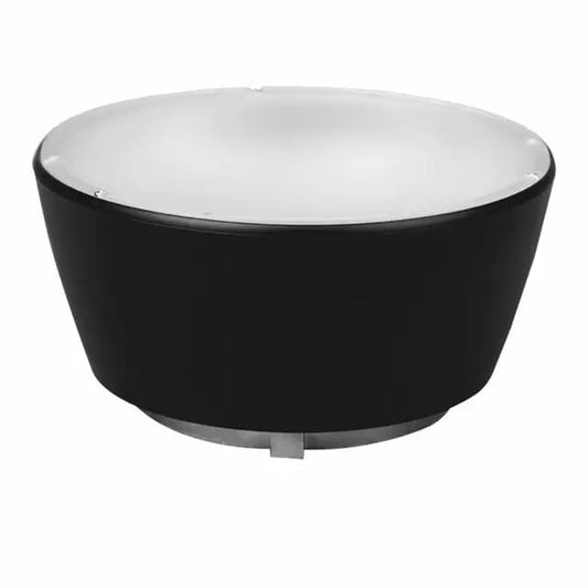 NiceFoto SN-24 Mini Dish Reflector – Bowens Mount, Silver-Interior Aluminum Flash Dish