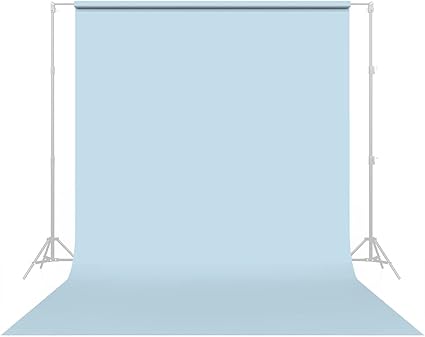 Savage Seamless Paper Photography Backdrop - Color #41 Bluemist, Size 9 Feet Wide x 36 Feet Long, Backdrop for YouTube Videos, Streaming, Interviews and Portraits - Made in USA