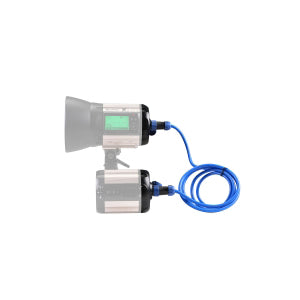 NiceFoto K6 / K8 Adapter Cord – Remote Battery Pack Cable to Separate Strobe Head