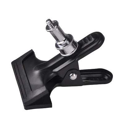 DigiPro Spring Clamp with 1/4″ Screw Stud – Photo / Video Mounting Clamp for Lights, Cameras & Accessories
