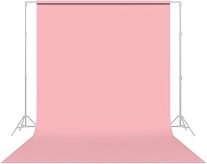 Savage Seamless Paper Photography Backdrop - Color #03 Coral, Size 9 Feet Wide x 36 Feet Long, Backdrop for YouTube Videos, Streaming, Interviews and Portraits - Made in USA