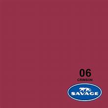 Savage Seamless Paper Photography Backdrop - Color #06 Crimson, Size 9 Feet Wide x 36 Feet Long, Backdrop for YouTube Videos, Streaming, Interviews and Portraits - Made in USA