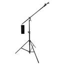 Convertible Boom Stand 501 – 6.25′ Boom, 19.8 lb Stand Load / 4.4 lb Boom Load, Includes 15 lb Sandbag & Reversible Spigot