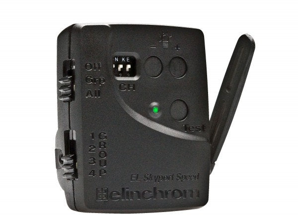 Reliable Elinchrom EL-Skyport Transmitter Speed – wireless flash trigger and remote power control for professional studio photography lighting setups.