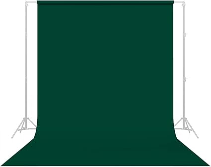 Savage Seamless Paper Photography Backdrop - Color #18 Evergreen, Size 9 Feet Wide x 36 Feet Long, Backdrop for YouTube Videos, Streaming, Interviews and Portraits - Made in USA