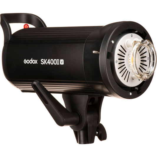 Godox SK400II-V 400Ws Studio Flash ⚡ | Built-in 2.4GHz X System | LED Modeling Lamp Bowens Mount Strobe | Professional Studio Lighting Pakistan