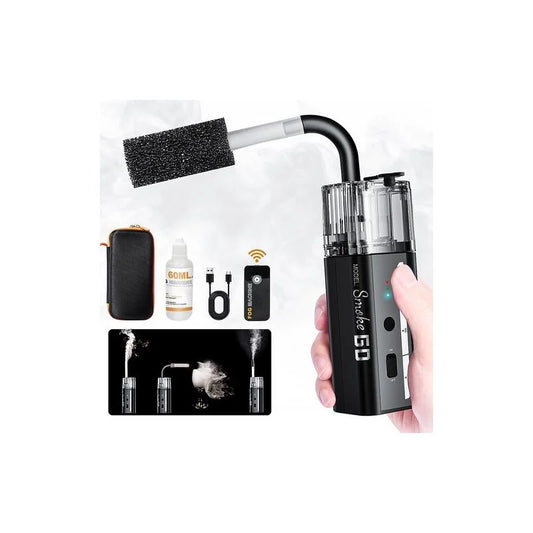 Lensgo Smoke GO Portable Fog Machine 💨 | 30W Handheld Smoke Machine with Remote | Cinematic Photography & Video Smoke Effect Pakistan