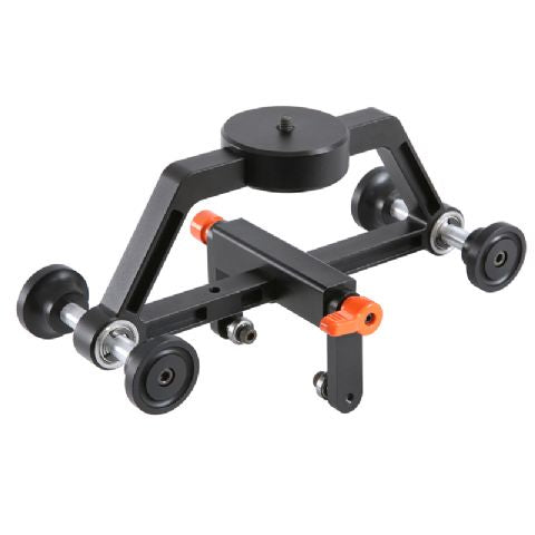 Sevenoak SK-DA01 Compact Slider Dolly for GT Series – Aluminum, 2.25 kg Load, ¼” Mount, Lock Feature